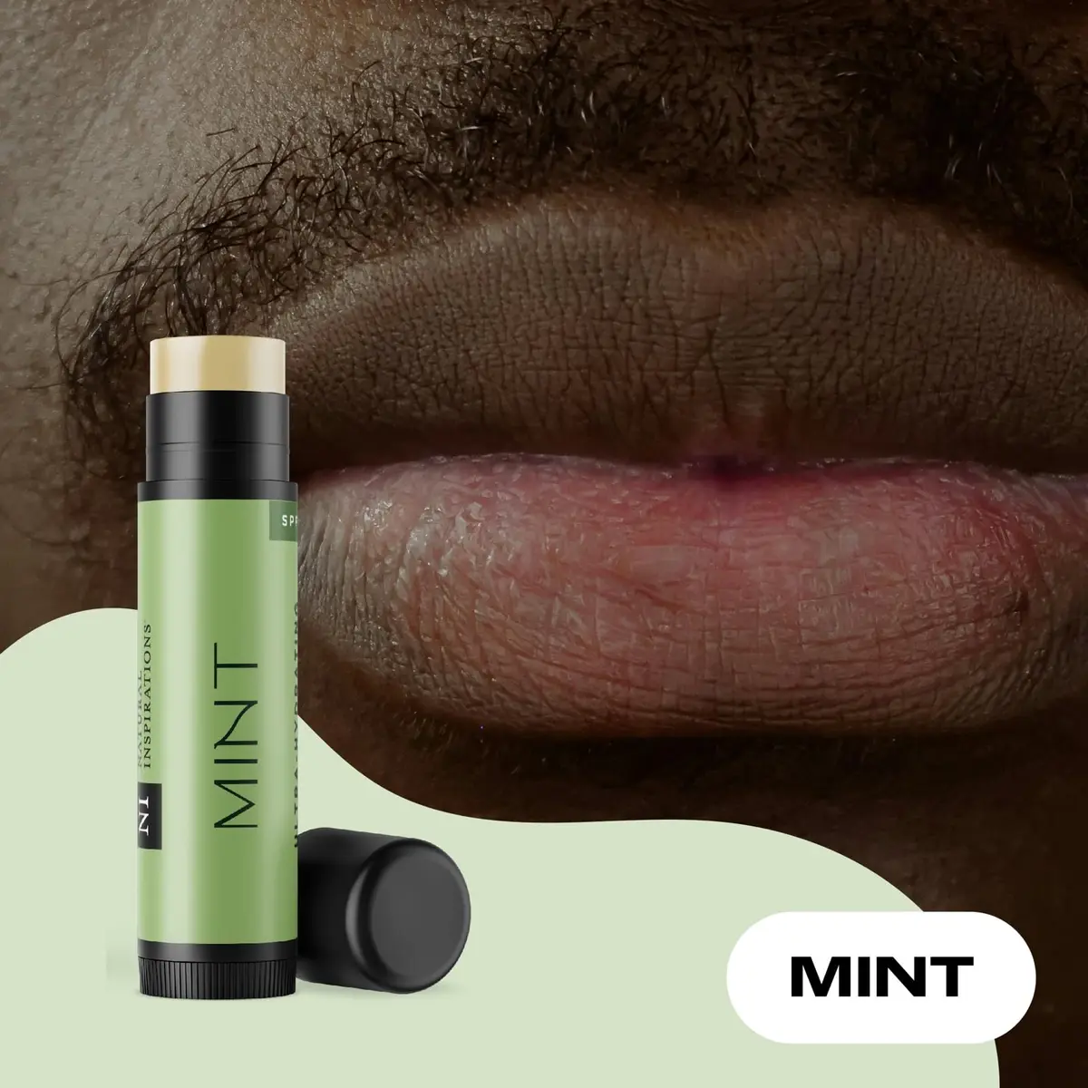 Natural Inspirations Mint SPF 30 Lip Butter | Organic, Deeply Moisturizing & Sun Shield (70-120 chars) - view 4