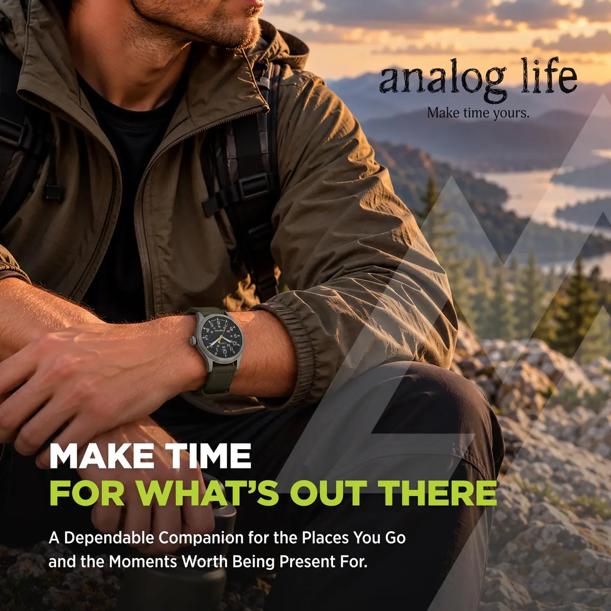 Timex Expedition Scout 40mm Watch | Rugged Outdoor Field Watch with Indiglo & 50m Water Resistance - view 6