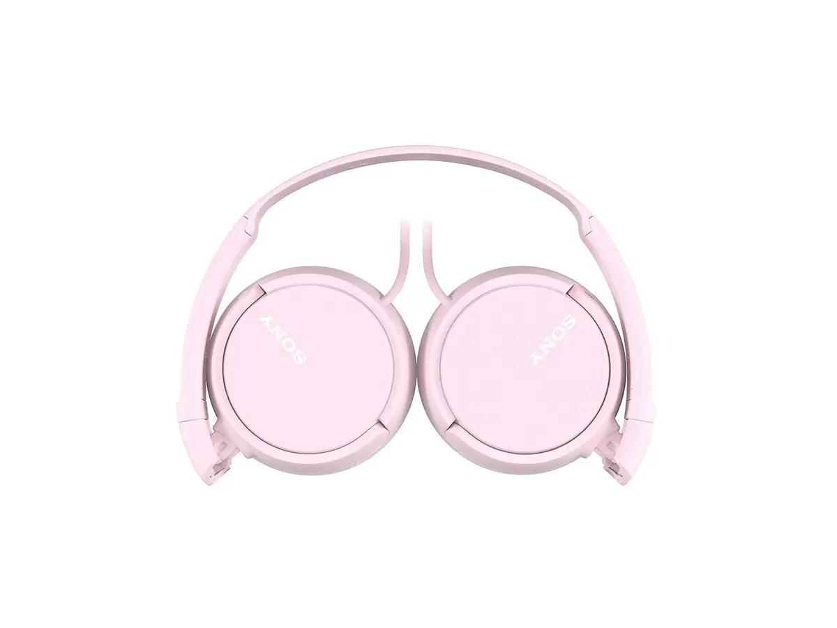 Sony MDRZX110 Wired On-Ear Headphones, Pink | 30mm Drivers, Lightweight Comfort, Tangle-Free Cord - view 3