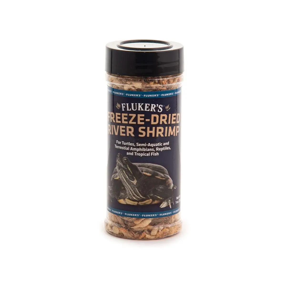 Fluker's Freeze Dried River Shrimp 28g (1 Oz) | Nutrient-Rich Reptile & Fish Treat - main product image