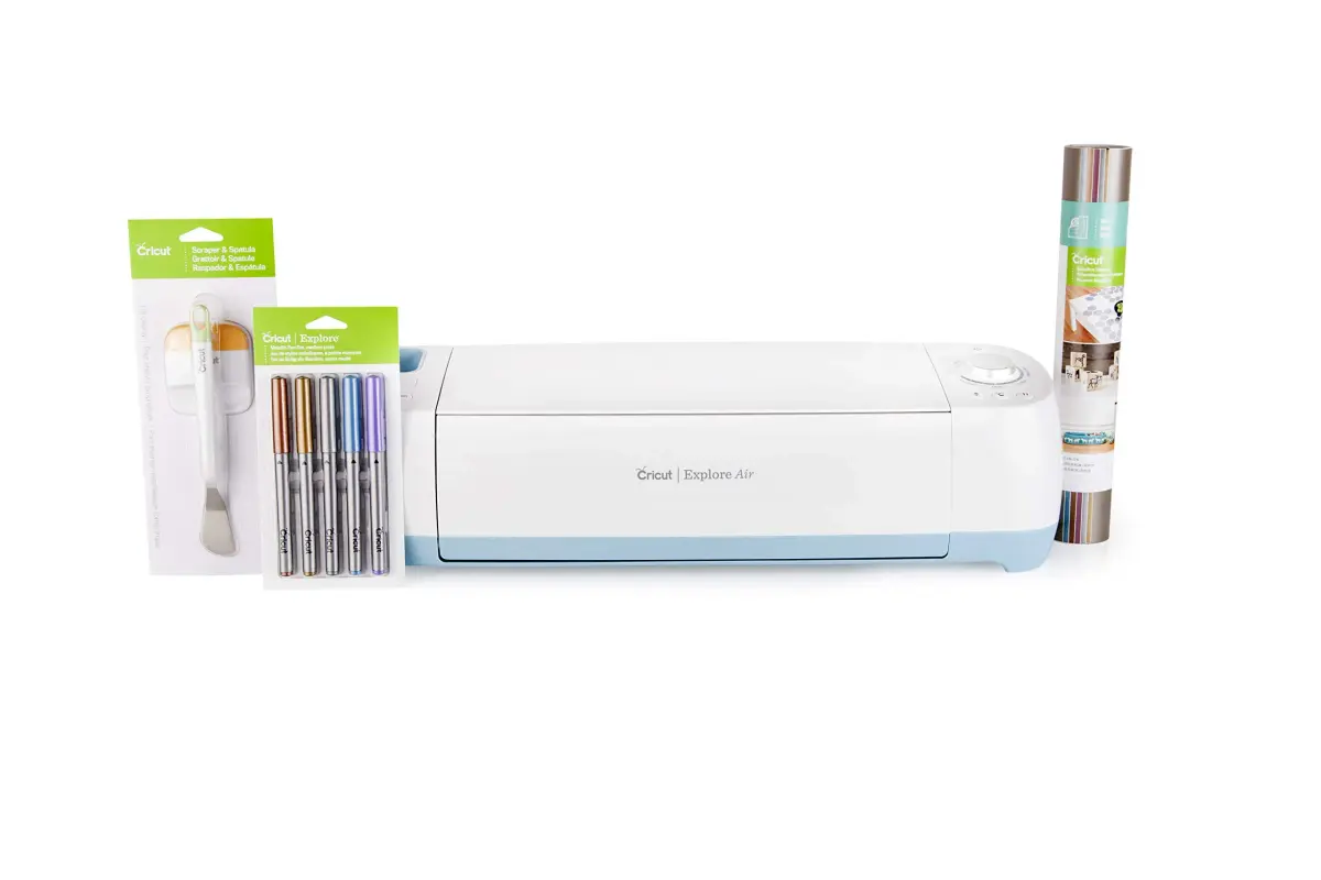 Cricut Pen Set | Metallic (5ct) | Medium-Point Pens for Maker, Explore, & Venture Machines - Gold, Silver, Copper, Blue & Rose | 5 Pens - view 5