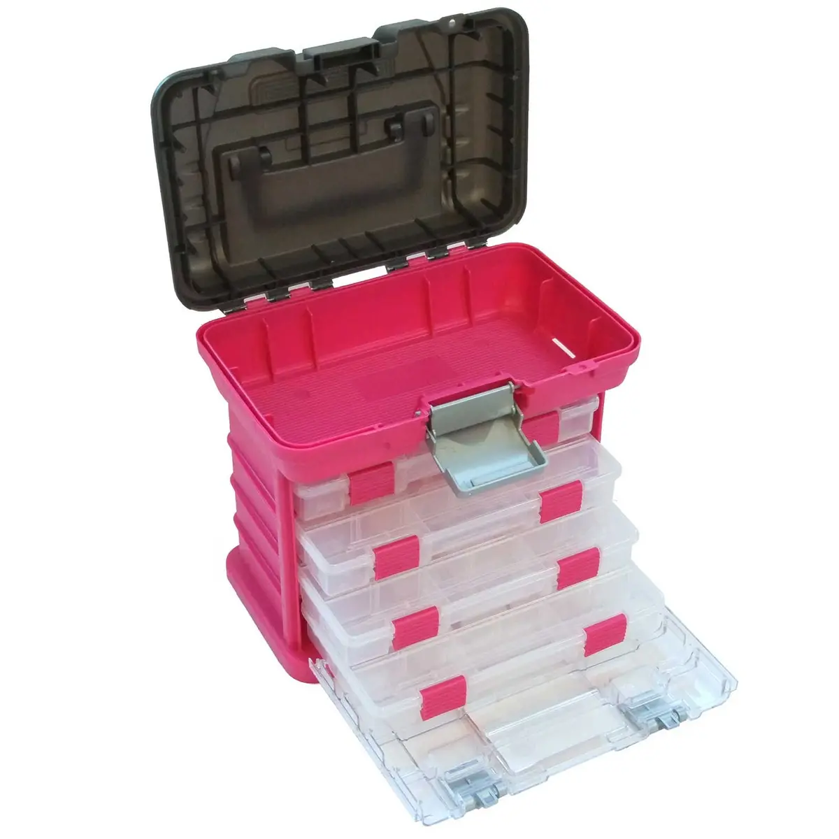 Creative Options Grab'n'Go Rack System, Small | Portable Craft Organizer with Acrylic Windows - view 2