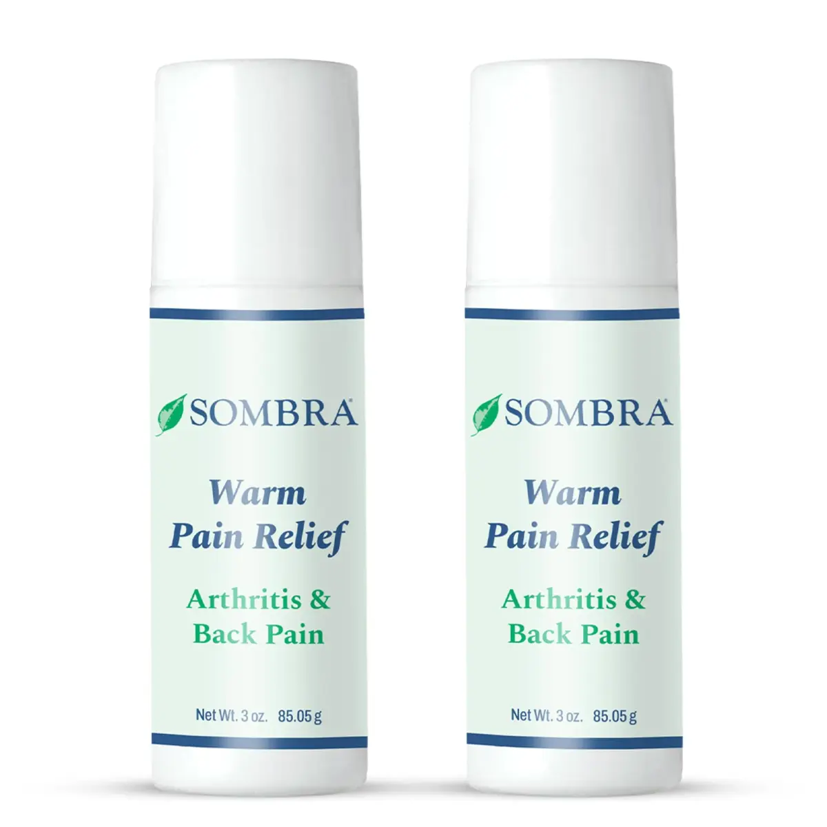 Sombra Warm Pain Relief Gel 177ml (6 Fl Oz) Roll-On | Arthritis & Back Pain Treatment - main product image