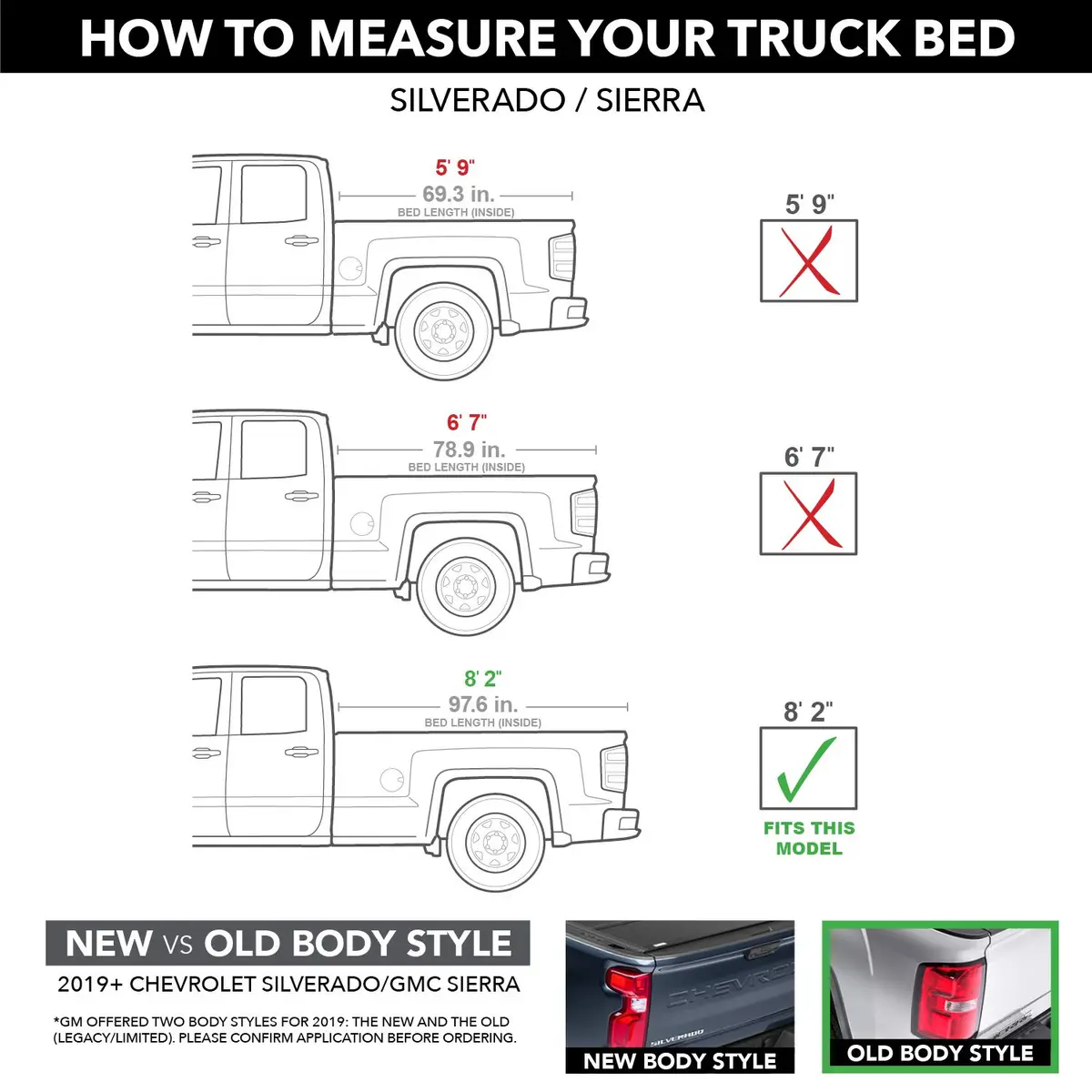 Gator ETX Soft Tri-Fold Truck Bed Tonneau Cover | 8' 2" Bed | Heavy-Duty Vinyl, Easy No-Tool Install, Made in the USA - view 2