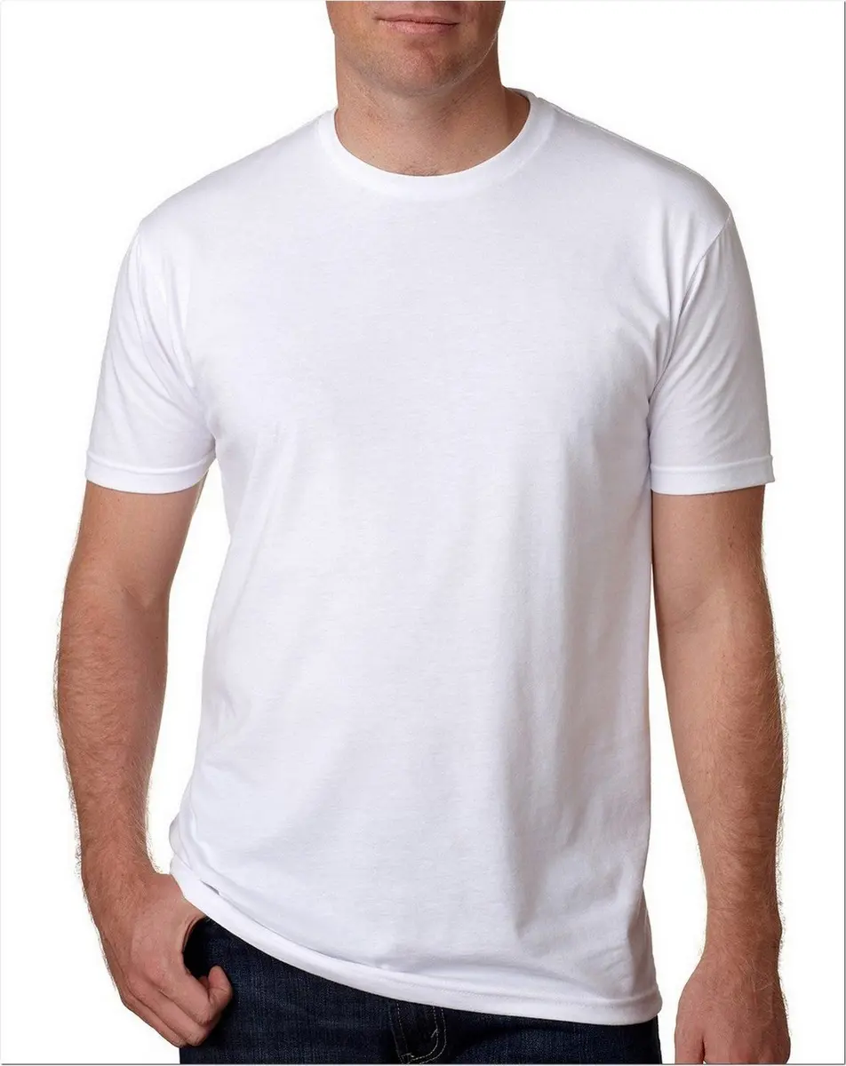 The Next Level Sueded Crew XL RED | Casual Men's T-Shirt, 60% Cotton & 40% Polyester, Regular Fit — White / Small - view 3