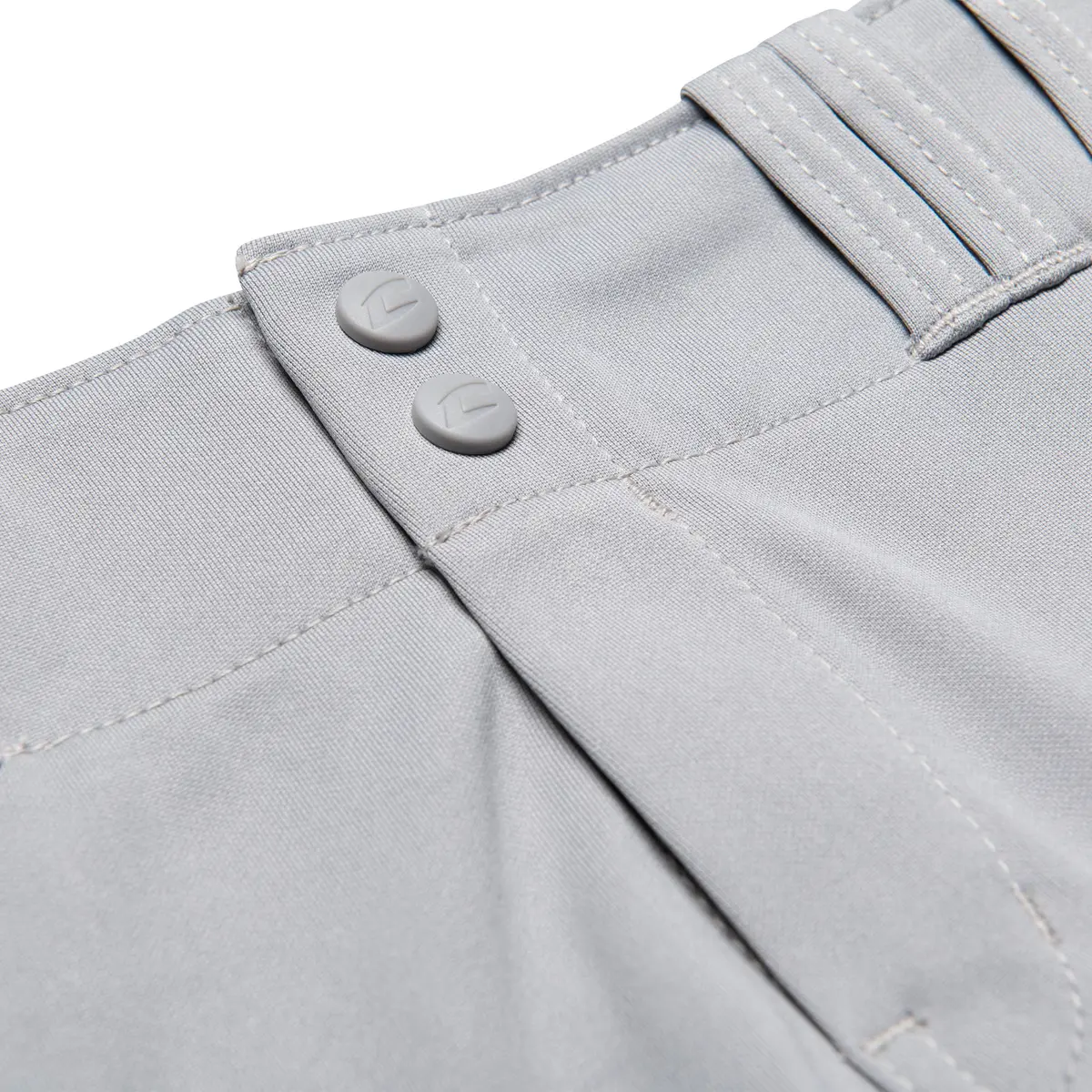 CHAMPRO Triple Crown Polyester Knicker, Grey, Small US | Durable Baseball Pants with Reinforced Knees - view 3