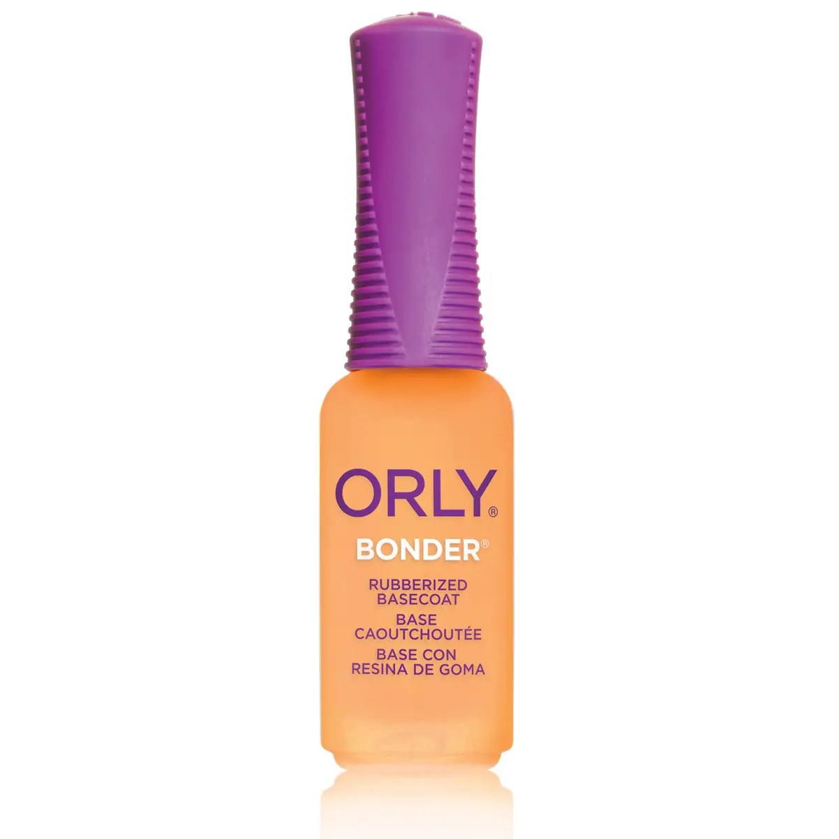 Orly Bonder Rubberized Nail Base Coat 0.3oz | Long-Lasting Adhesion for Nails - main product image