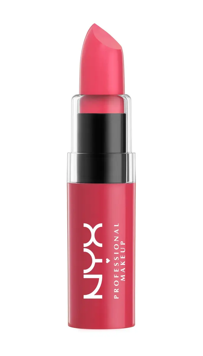 NYX PROFESSIONAL MAKEUP Butter Lipstick BLS02 Sweet Tart | Deep Pink with Blue Undertone, 0.16 Oz - main product image