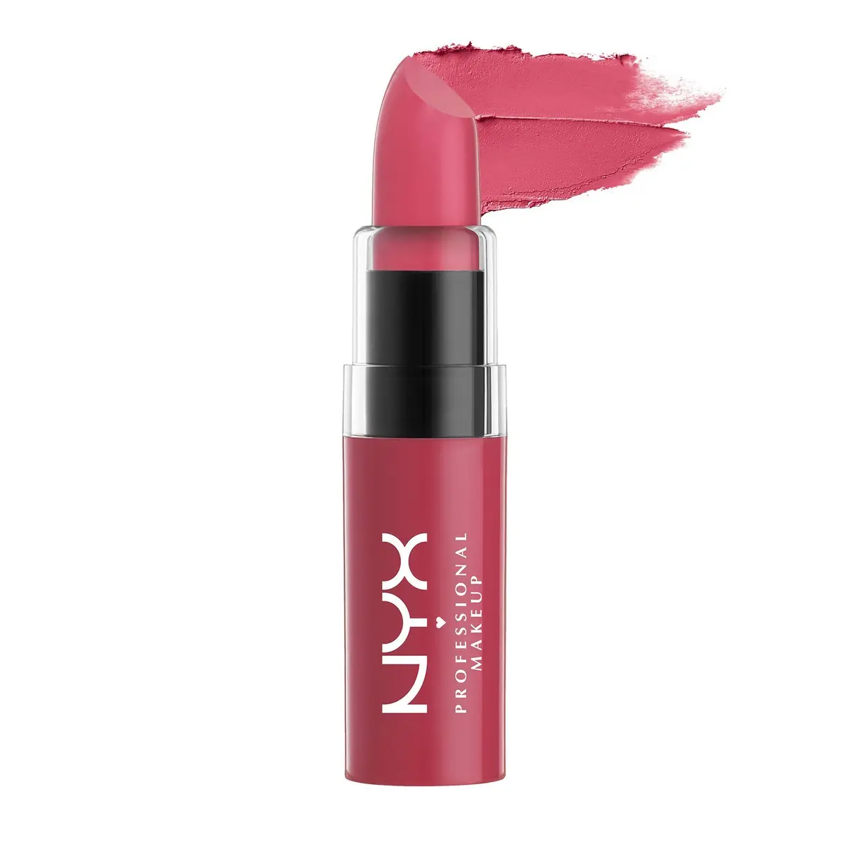 NYX PROFESSIONAL MAKEUP Butter Lipstick BLS02 Sweet Tart | Deep Pink with Blue Undertone, 0.16 Oz - view 2