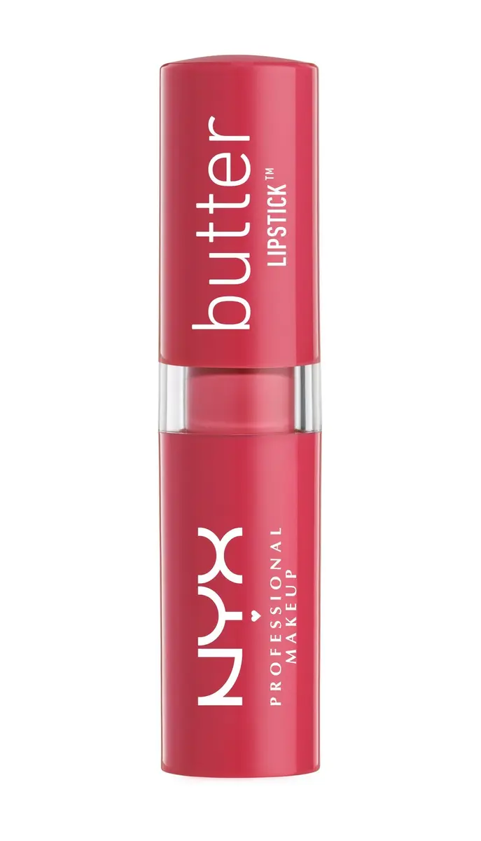 NYX PROFESSIONAL MAKEUP Butter Lipstick BLS02 Sweet Tart | Deep Pink with Blue Undertone, 0.16 Oz - view 3
