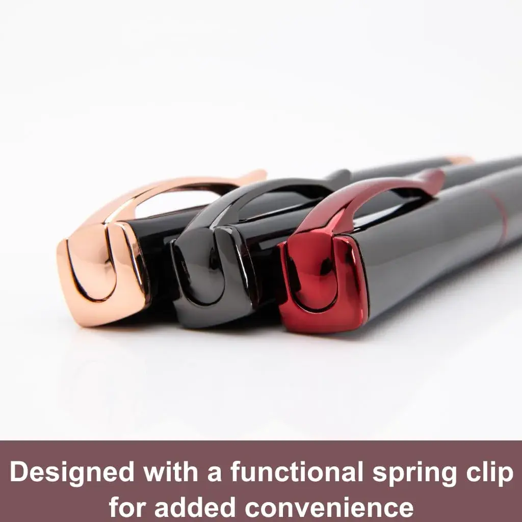 Monteverde Impressa Fountain Pen Gun Metal with Red Trim - Fine Point - JoWo German Nib (5.5 inches) - view 6