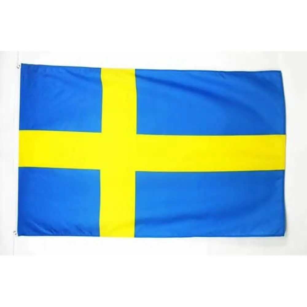 AZ FLAG Sweden Flag - 2x3 Ft - 100D Polyester Swedish Banner with Metal Grommets - Fade Resistant - Vivid Colors - view 4