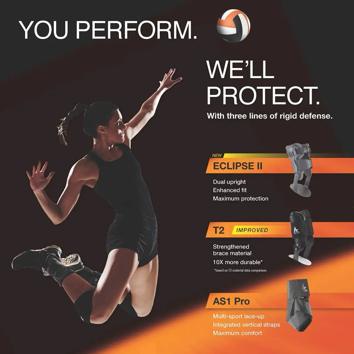 Cramer Active Ankle AS1 Pro Lace Up Ankle Brace, Black, Large | FDA Approved, Doctor Recommended - view 6