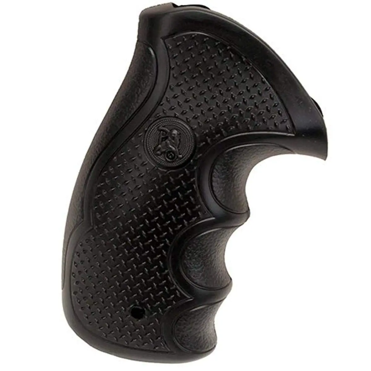 Pachmayr Gun Grip S&W N-Frame Round Butt Black | Recoil Control & Comfort - main product image