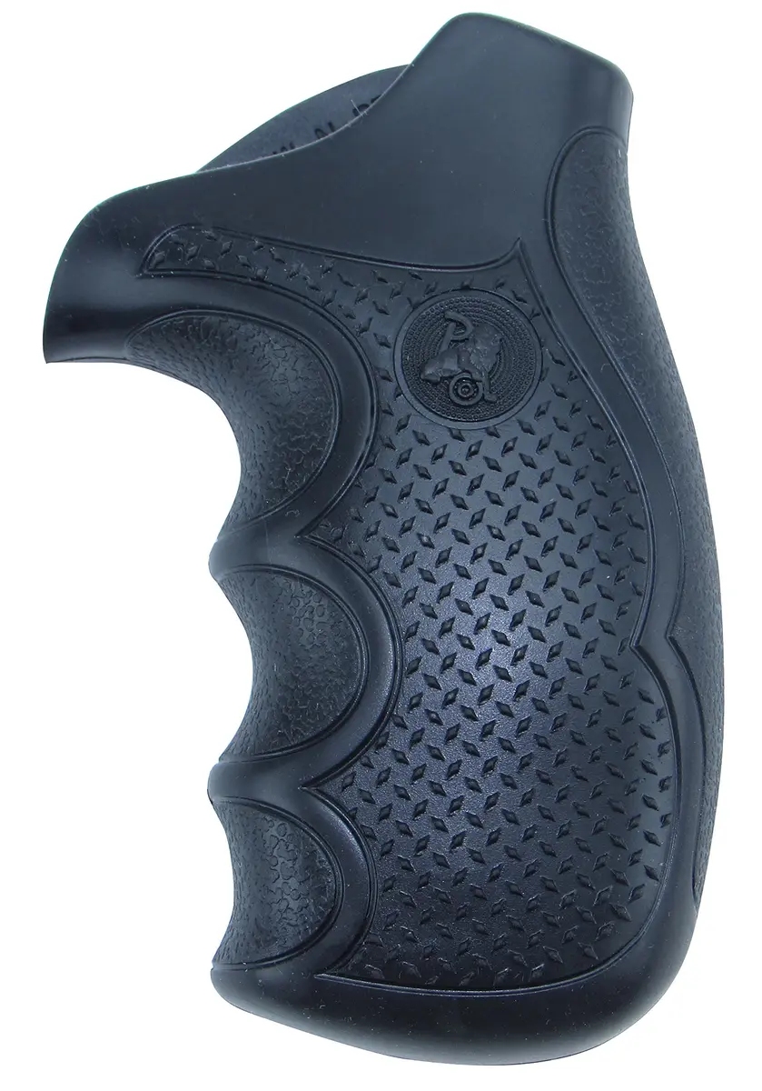 Pachmayr Gun Grip S&W N-Frame Round Butt Black | Recoil Control & Comfort - view 2