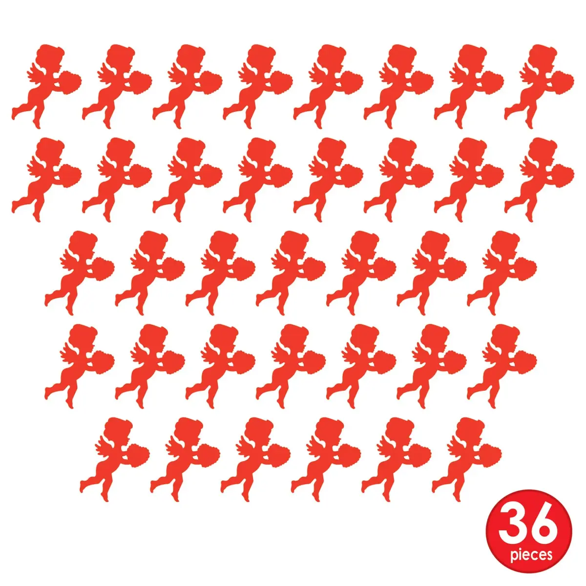 Beistle Printed Cupid Cutouts 36-Pack 34.29 cm (13") | Valentine's Day Decorations - view 4