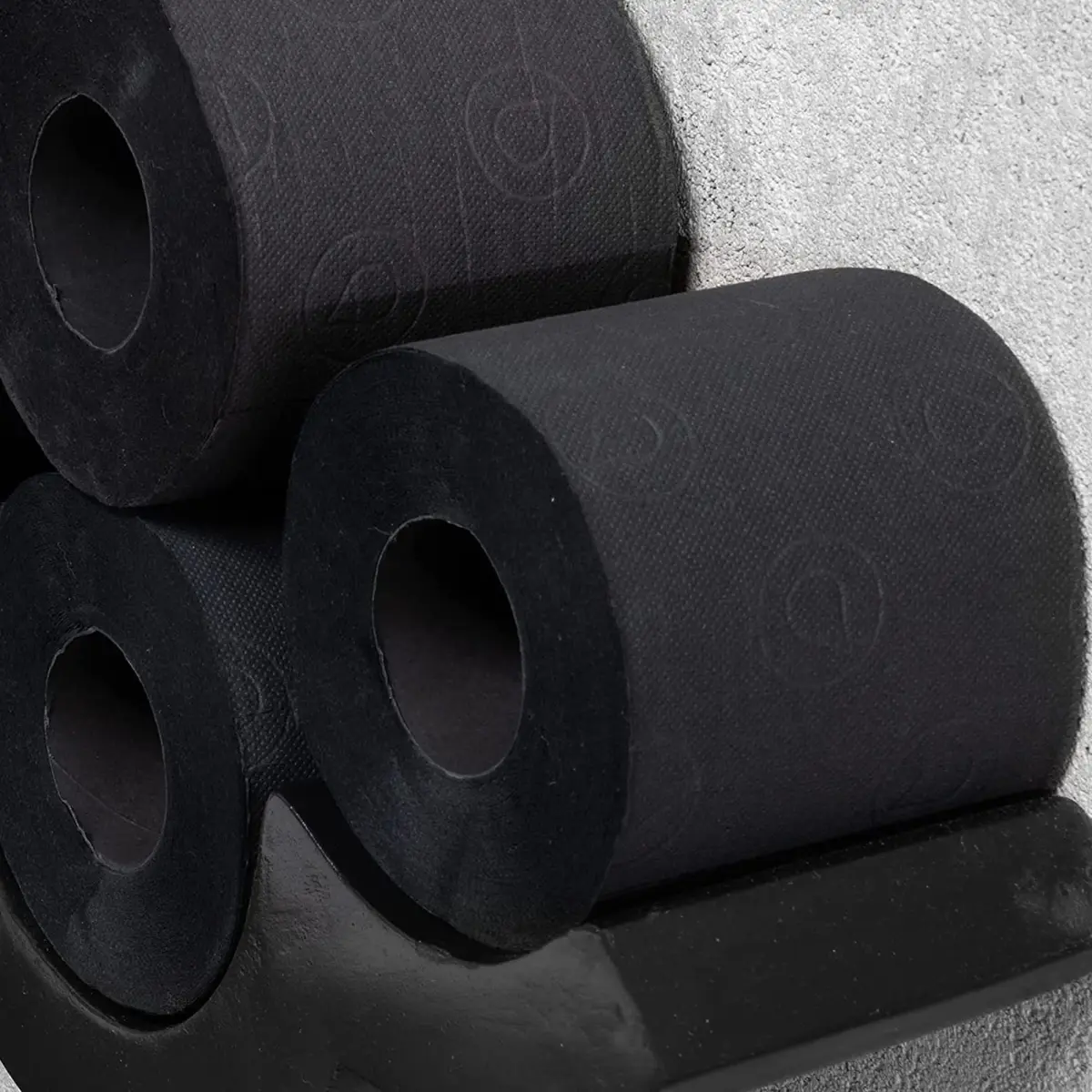 Renova Black Toilet Roll 6 Count (140 Sheets/Roll) | Triple-Ply Softness Imported from USA - view 7