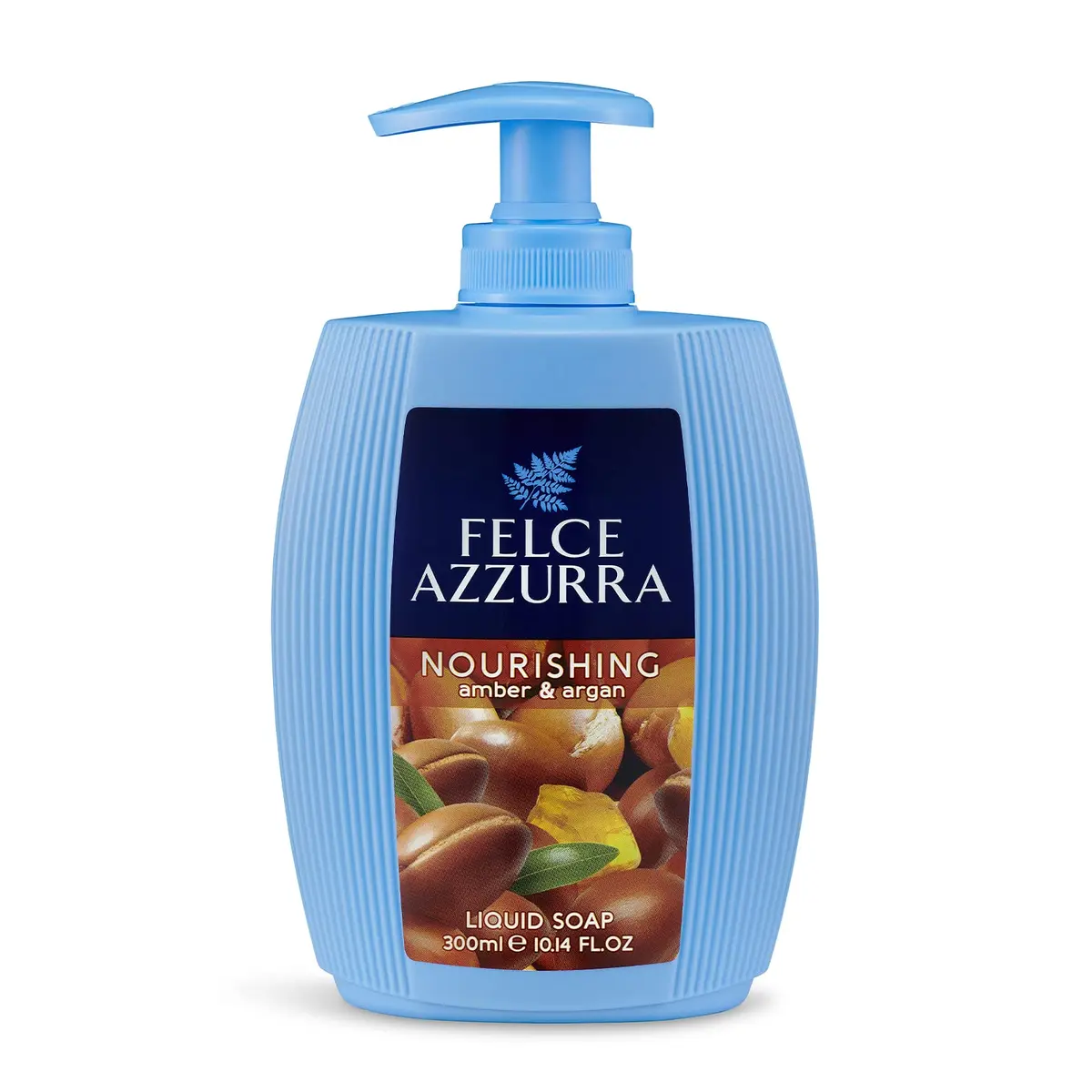 Felce Azzurra Amber & Argan Nourishing Essence Liquid Soap 299.88ml (10.14 Fl Oz) | Gently Cleanses Skin - main product image