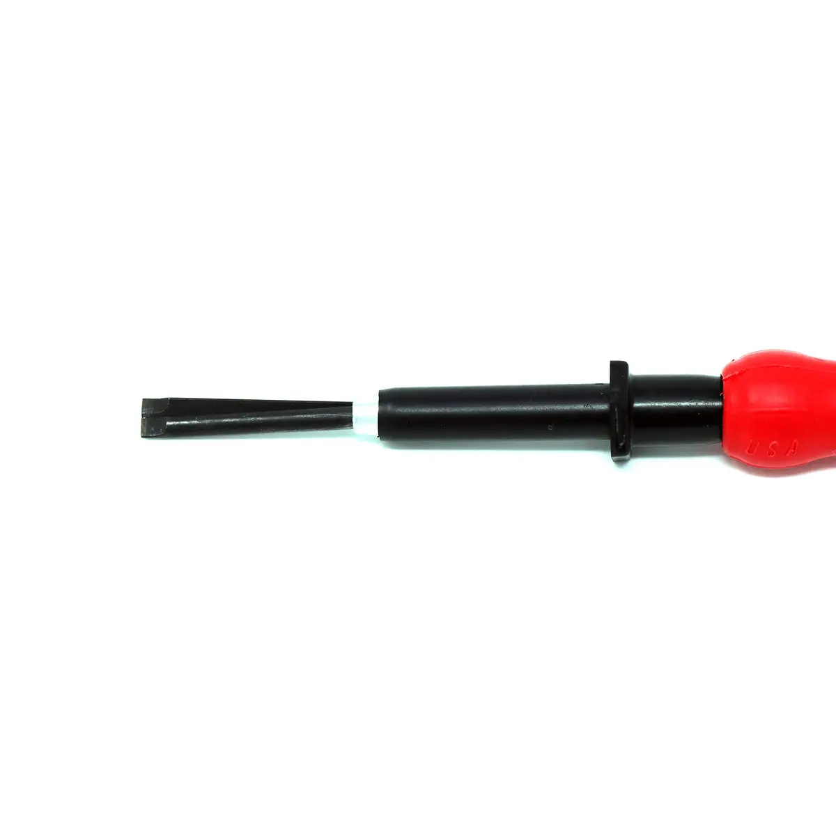 Quick-Wedge 1253E Insulated Flathead Screwdriver 0.375" (9.5mm) | Holds Small Screws for Secure Installation - view 3