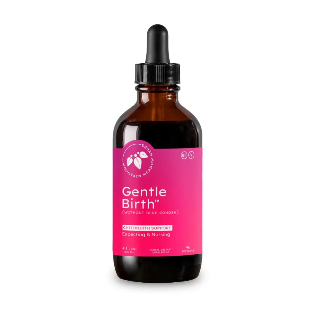 Mountain Meadow Herbs Gentle Birth Prep, Without Blue Cohosh, 4oz | Supports Labor & Recovery - main product image