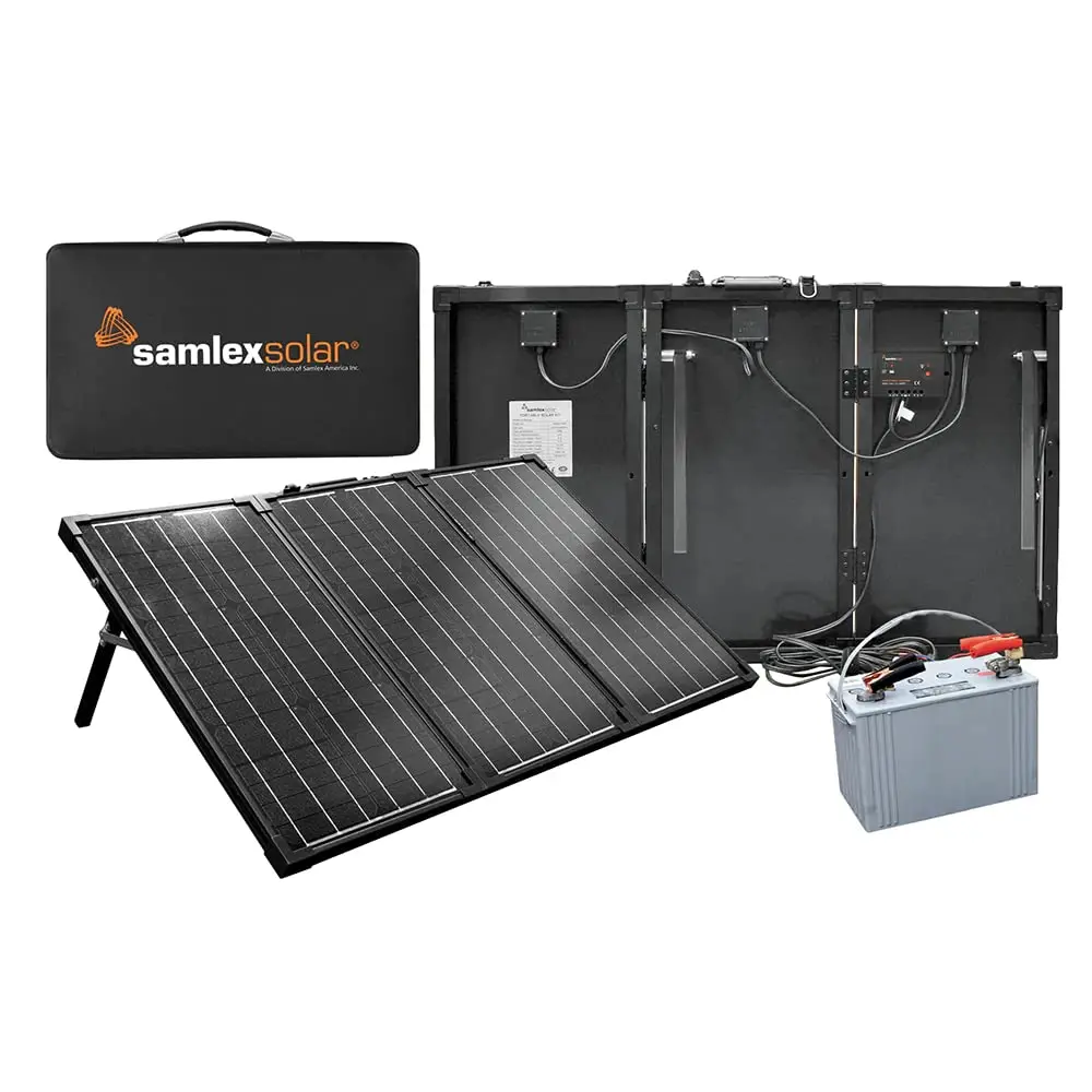 Samlex Portable Solar Charging Kit - 90W | High Efficiency Solar Panel for Off-Grid Power - main product image
