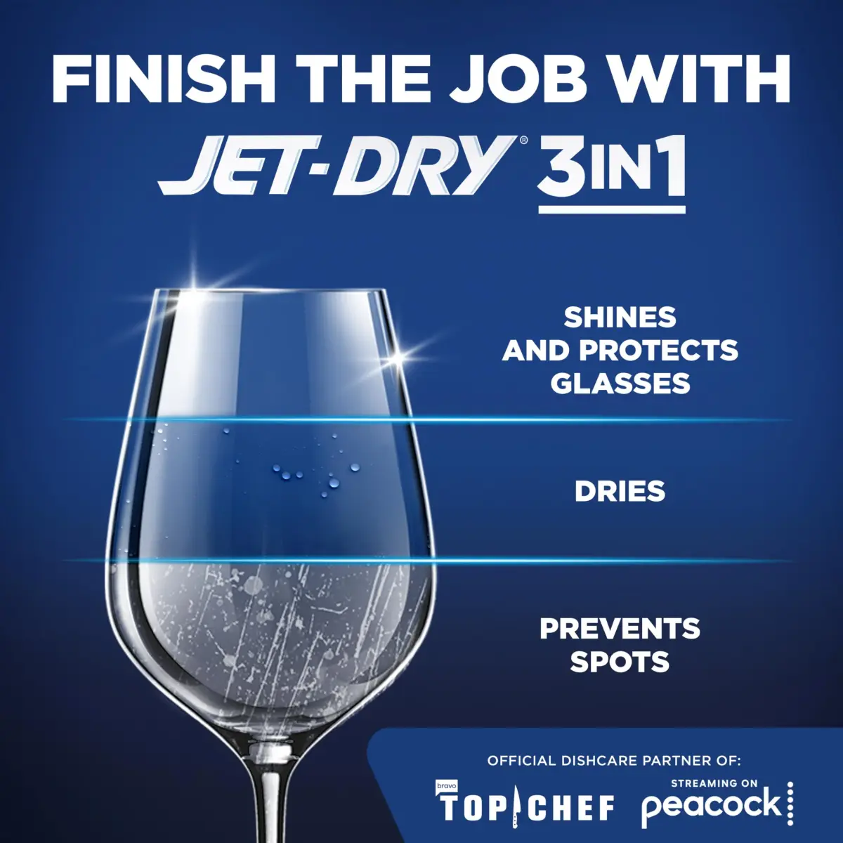 Finish Jet-Dry Dishwasher Rinse Aid 16 Fl Oz (473 ml) | Prevents Spots & Residues | Dries & Shines - view 3