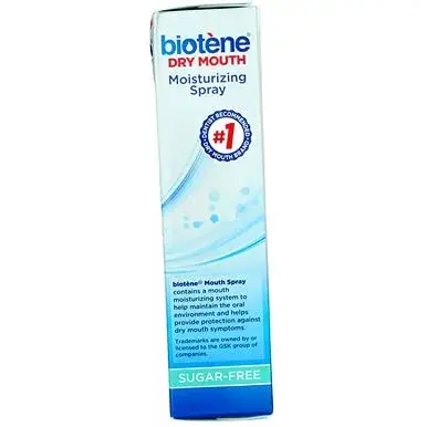 Biotène Gentle Mint Moisturizing Mouth Spray, Sugar-Free, 2 x 1.5 Fl Oz (44ml) | Dentist Recommended Dry Mouth Relief - view 8