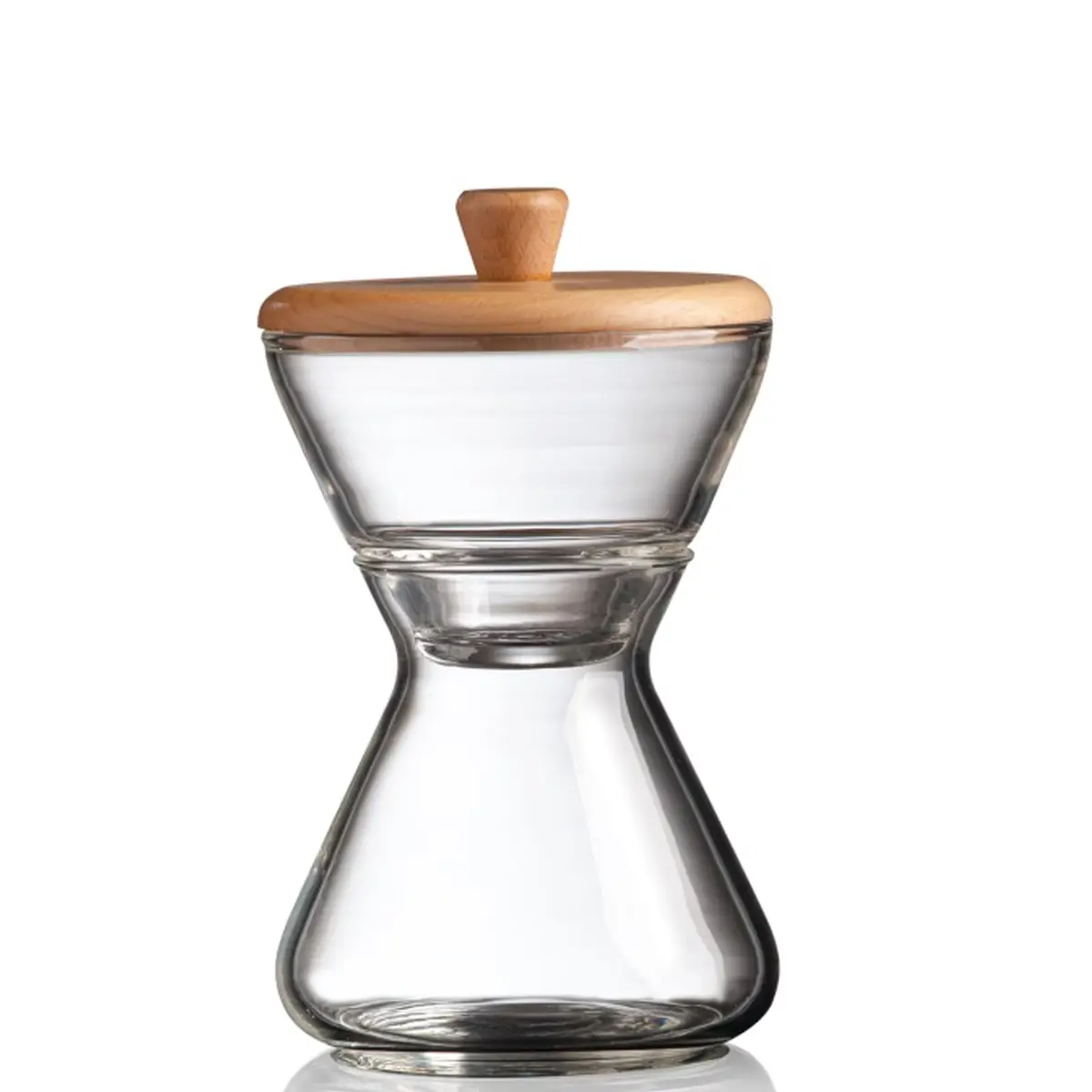 Chemex Hand Blown Glass Cream & Sugar Set | Elegant Coffee Service with Drip-Free Pouring (70-120 chars) - main product image
