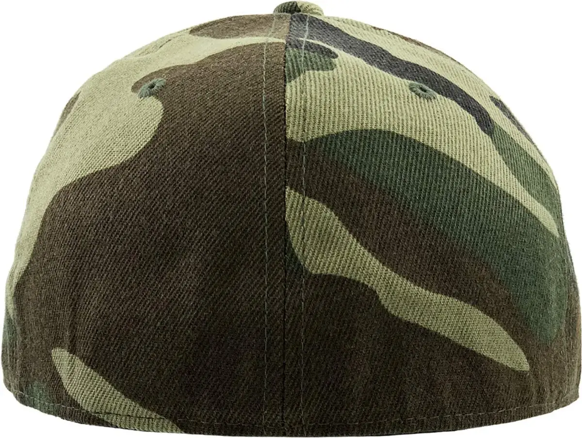 KBETHOS Woodland Camouflage Fitted Baseball Cap 7 5/8 (US Size) | Classic Flat Bill for Everyday Style - view 3