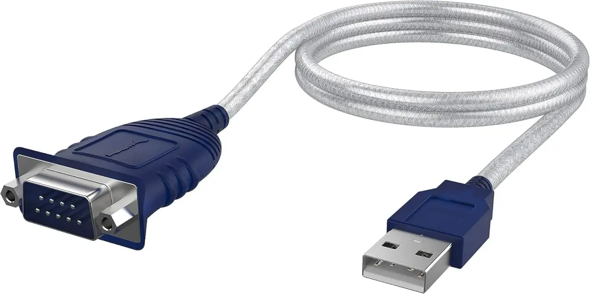 SABRENT USB 2.0 to Serial DB9 RS232 Adapter Cable (CB-DB9P) 0.76m (2.5ft) | Prolific Chipset for Stable Connectivity - main product image