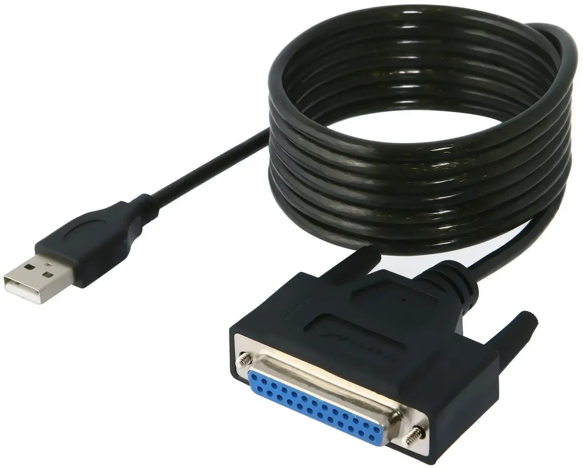Sabrent USB 2.0 to DB25 IEEE-1284 Parallel Printer Adapter Cable (1.8m / 6ft) - main product image