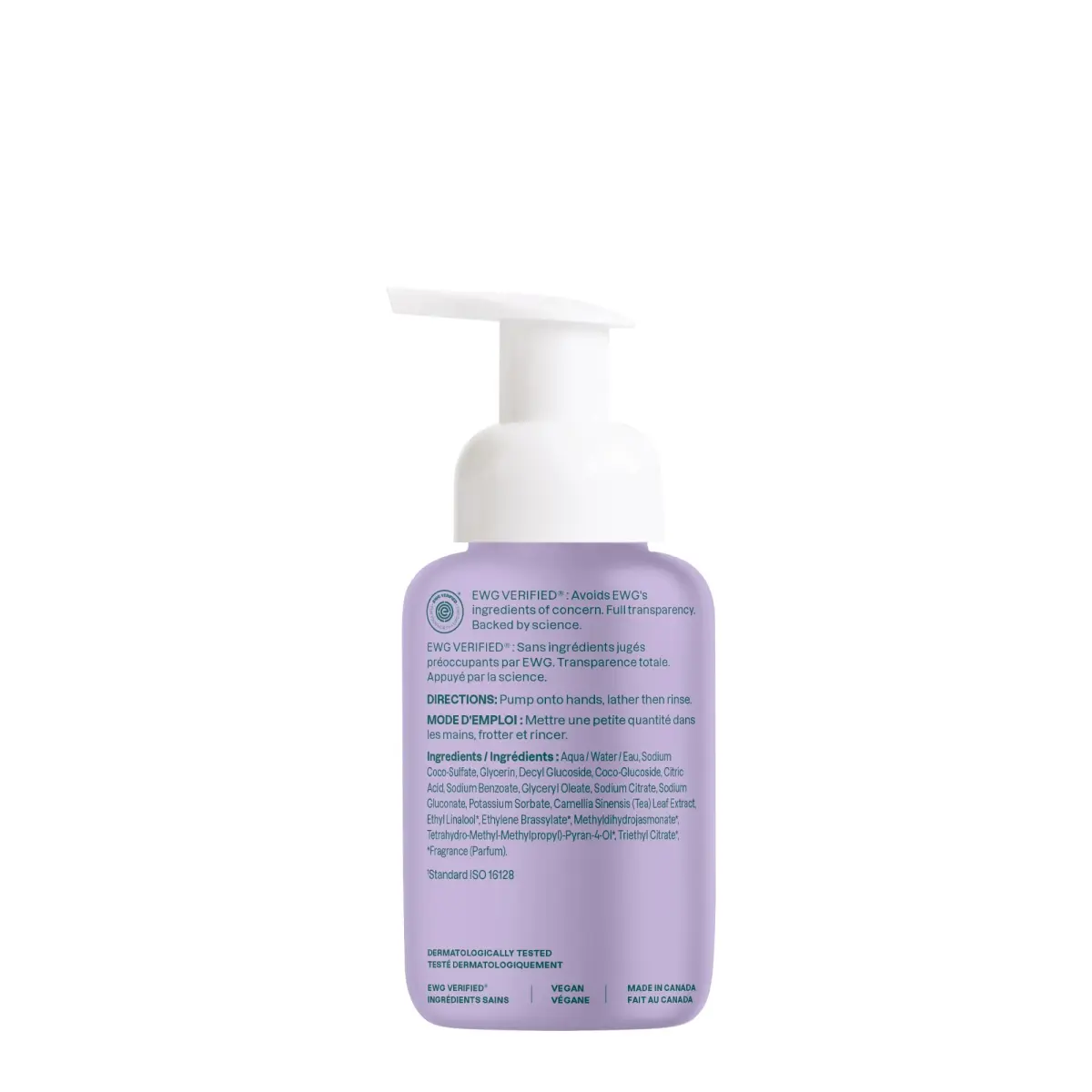 ATTITUDE Foaming Hand Soap, EWG Verified Herbal Musk 295ml (10 Fl Oz) | Plant and Mineral-Based - view 7
