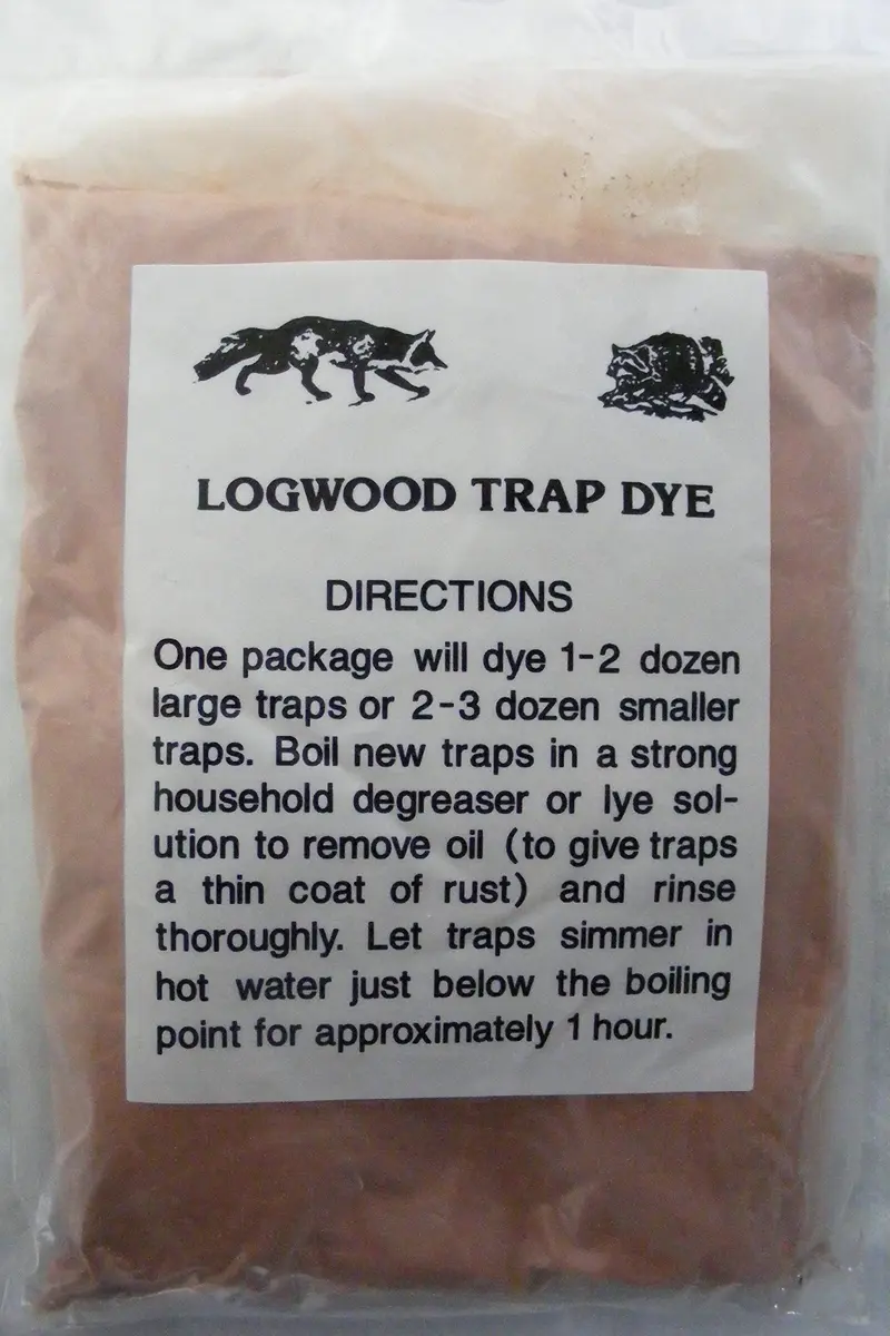 Vosaplk Logwood Trap Dye (Powder) 16 oz | Rust Trap Coloring for Steel & Rusted Traps - main product image