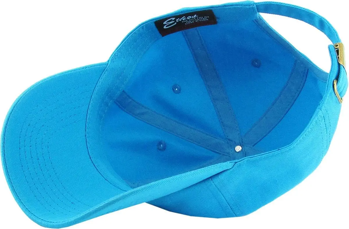 KBETHOS Classic Cotton Dad Hat Adjustable Plain Cap Polo Style Low Profile (Unstructured) Aqua - view 10