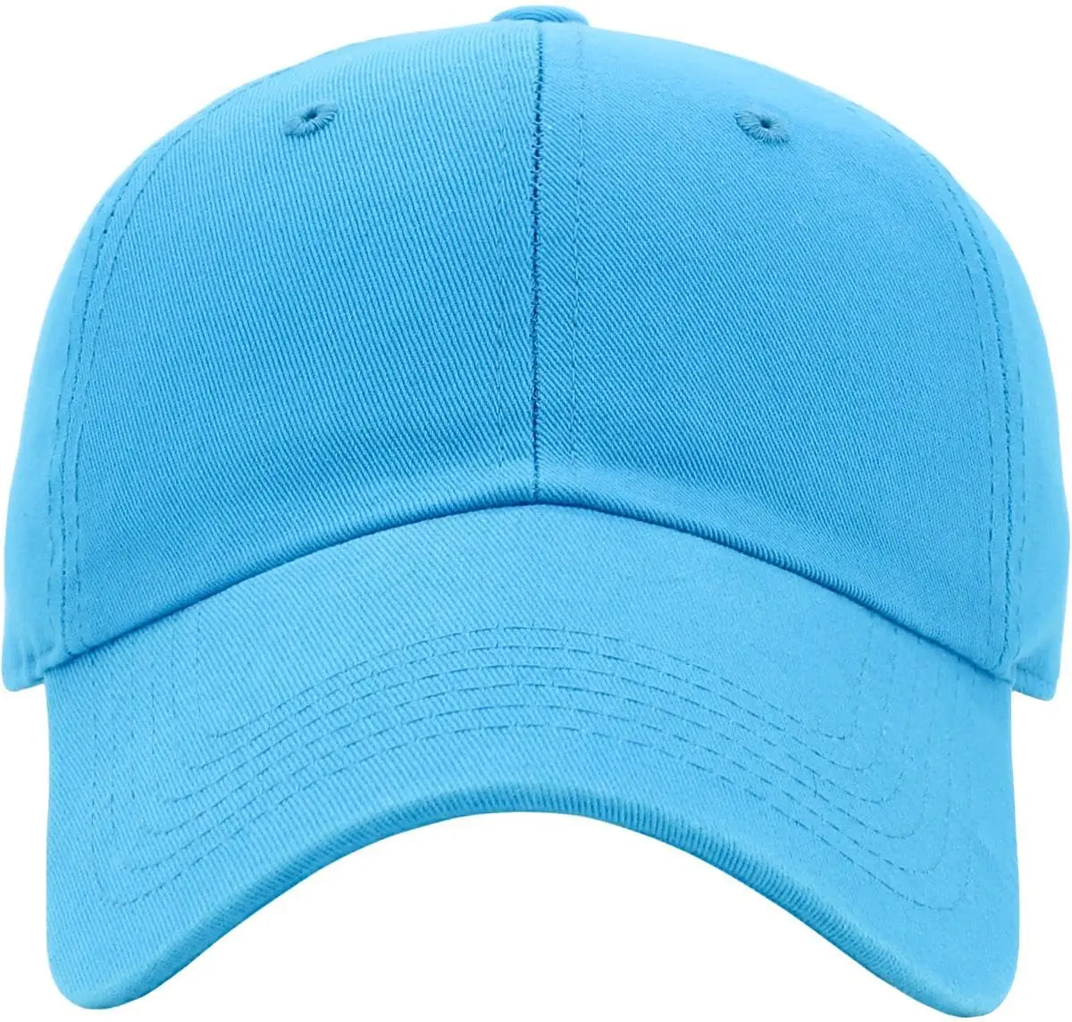 KBETHOS Classic Cotton Dad Hat Adjustable Plain Cap Polo Style Low Profile (Unstructured) Aqua - view 2