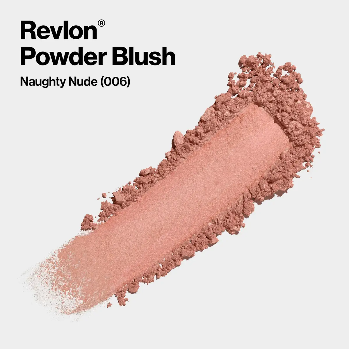 Revlon Powder Blush Face Makeup Naughty Nude 5g (0.17 oz) | Buildable Color for Natural Radiance - view 2