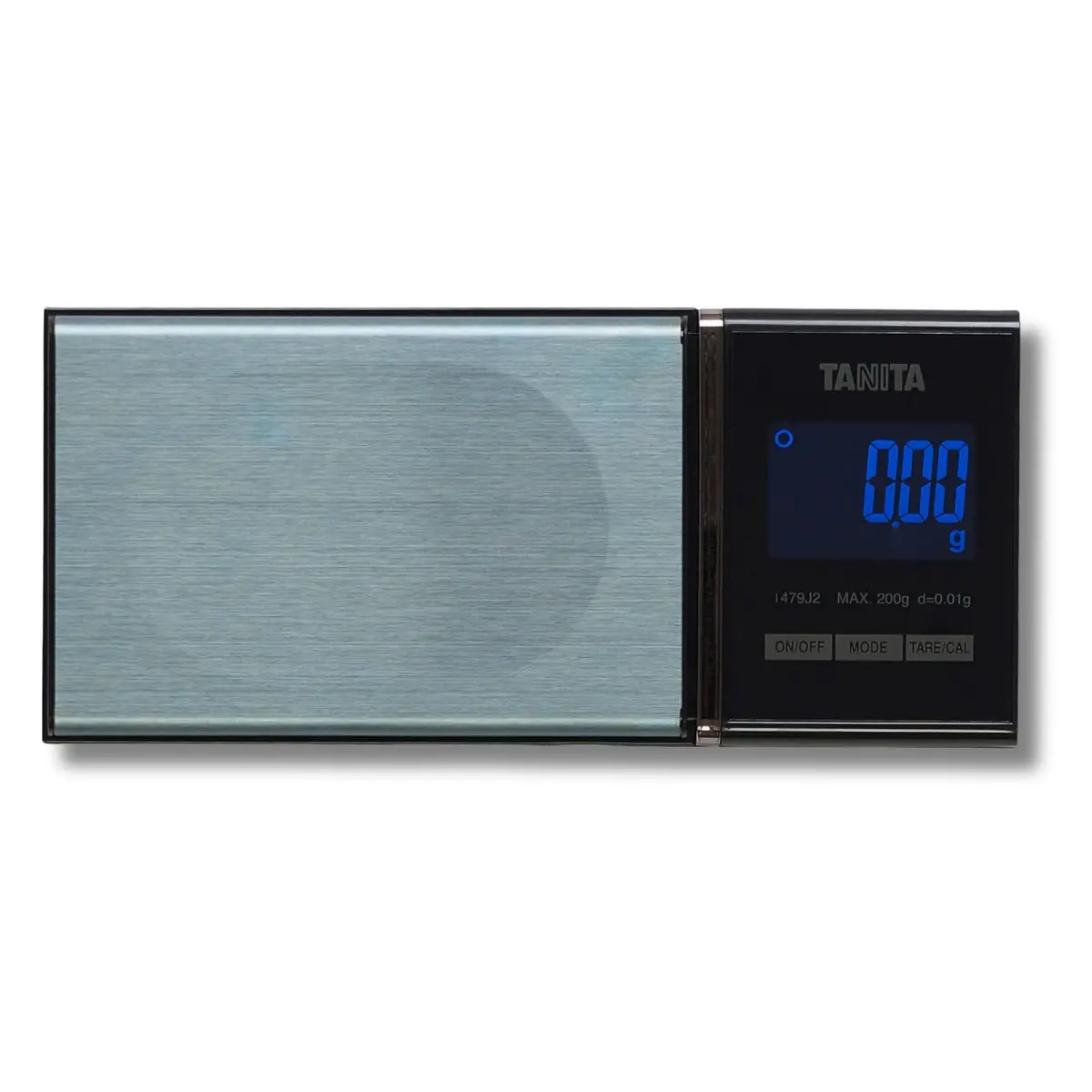 Tanita Mini Scale Japan Technology Accurate Digital Pocket Scale for Jewelry 200g | Blue Backlit Display, 6 Modes - main product image