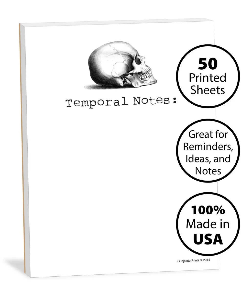 Guajolote Prints Funny Notepad - Humorous Memo Pad - Novelty Gag Gift for Work Office, Friends and Coworkers - 4.25 x 5.5 inch, 50 Sheets - view 3