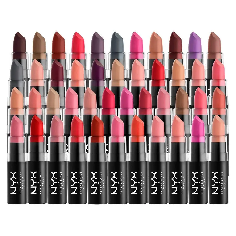 NYX PROFESSIONAL MAKEUP Matte Lipstick - Siren (Deep Violet) | Long-Lasting Matte Lip Color - view 6