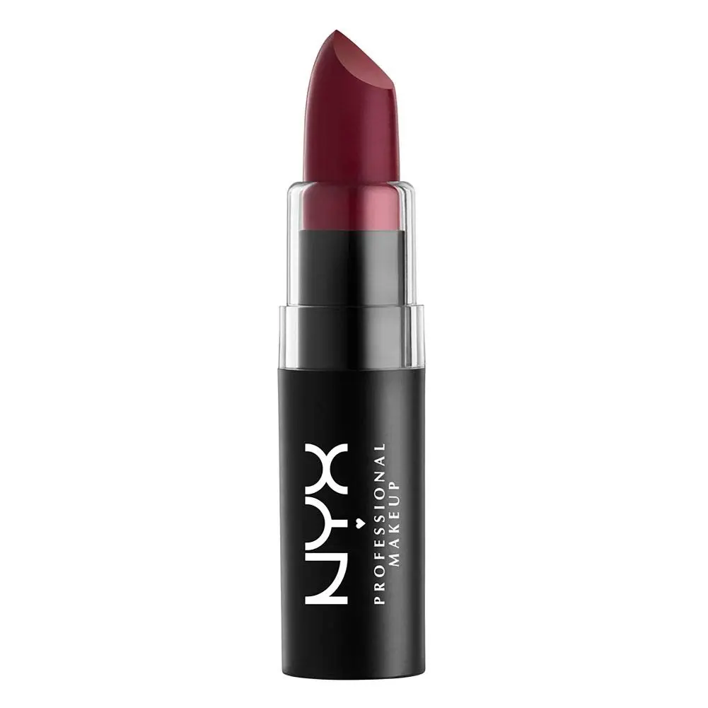NYX PROFESSIONAL MAKEUP Matte Lipstick - Siren (Deep Violet) | Long-Lasting Matte Lip Color - main product image