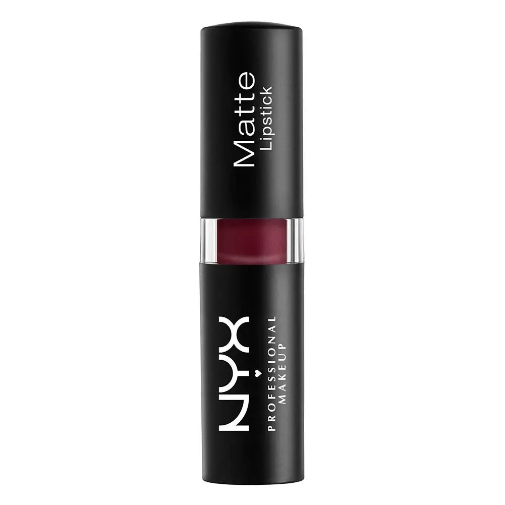 NYX PROFESSIONAL MAKEUP Matte Lipstick - Siren (Deep Violet) | Long-Lasting Matte Lip Color - view 3