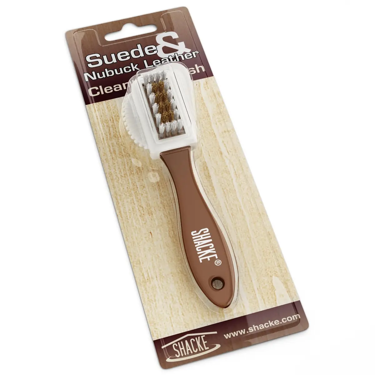 Shacke 4-Way Suede & Nubuck Brush Cleaner | Restores Shoes, Boots, Bags & Purses - view 2