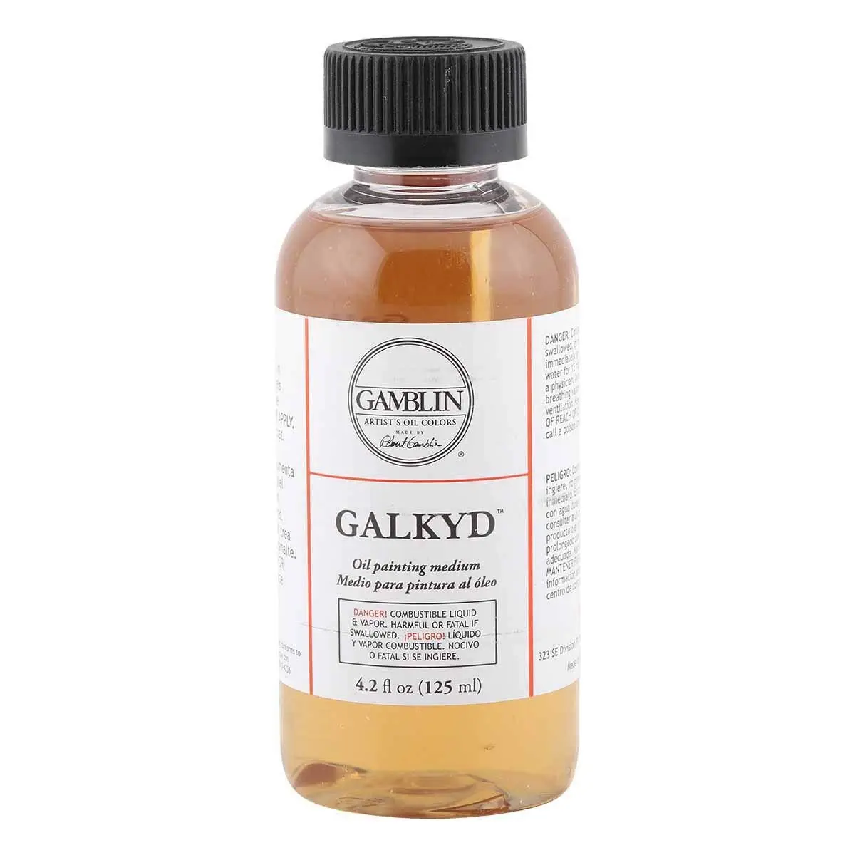 Gamblin Galkyd Painting Medium 4.2 Fl Oz (125 ml) | Speeds Drying & Increases Gloss - main product image