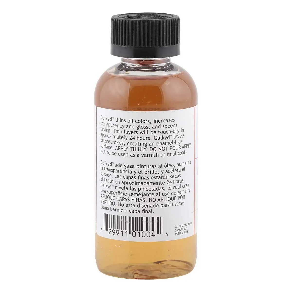 Gamblin Galkyd Painting Medium 4.2 Fl Oz (125 ml) | Speeds Drying & Increases Gloss - view 3