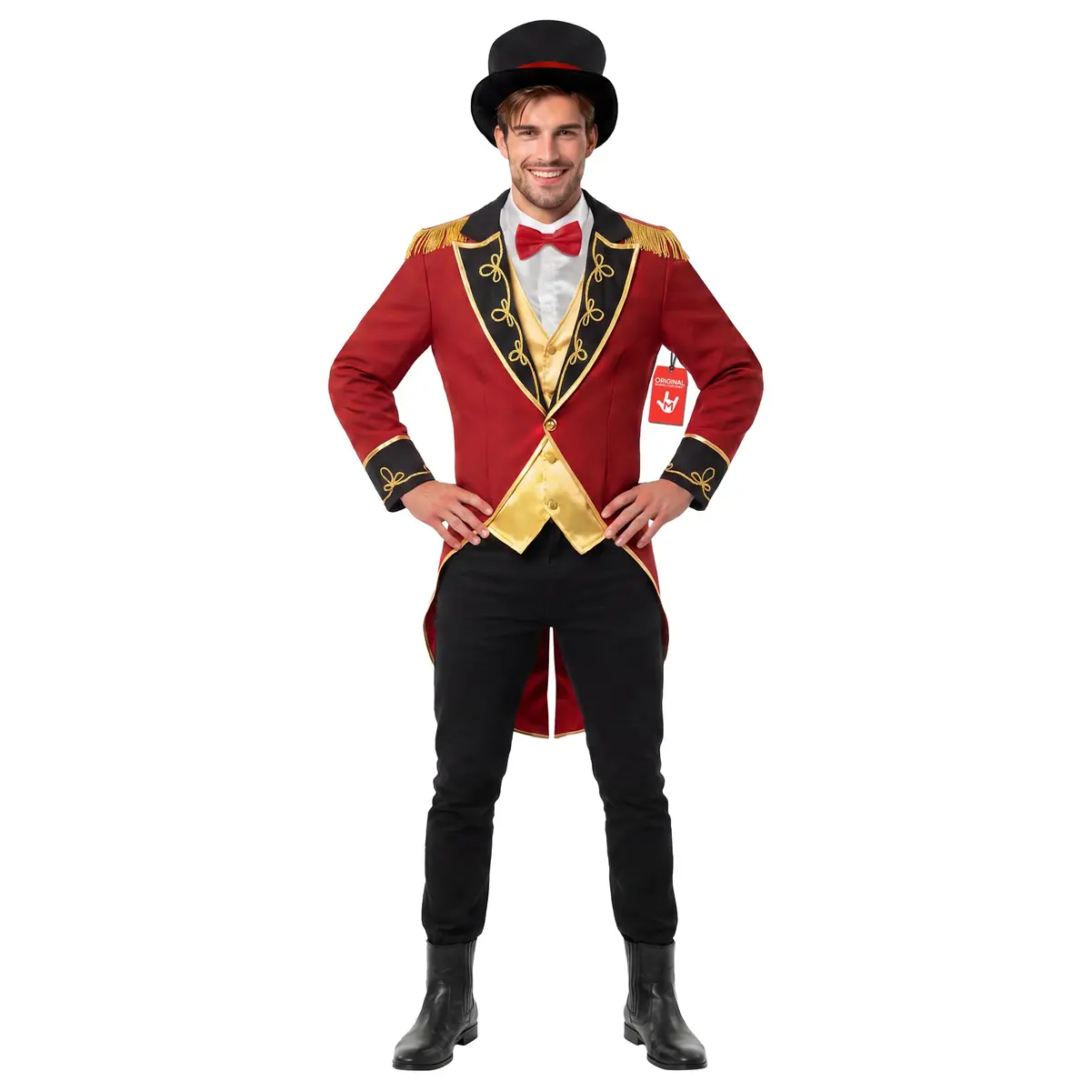 Fun Shack Ringmaster Costume Men, Circus, Halloween Costumes for Men, L | Complete Circus Look for Adults - main product image