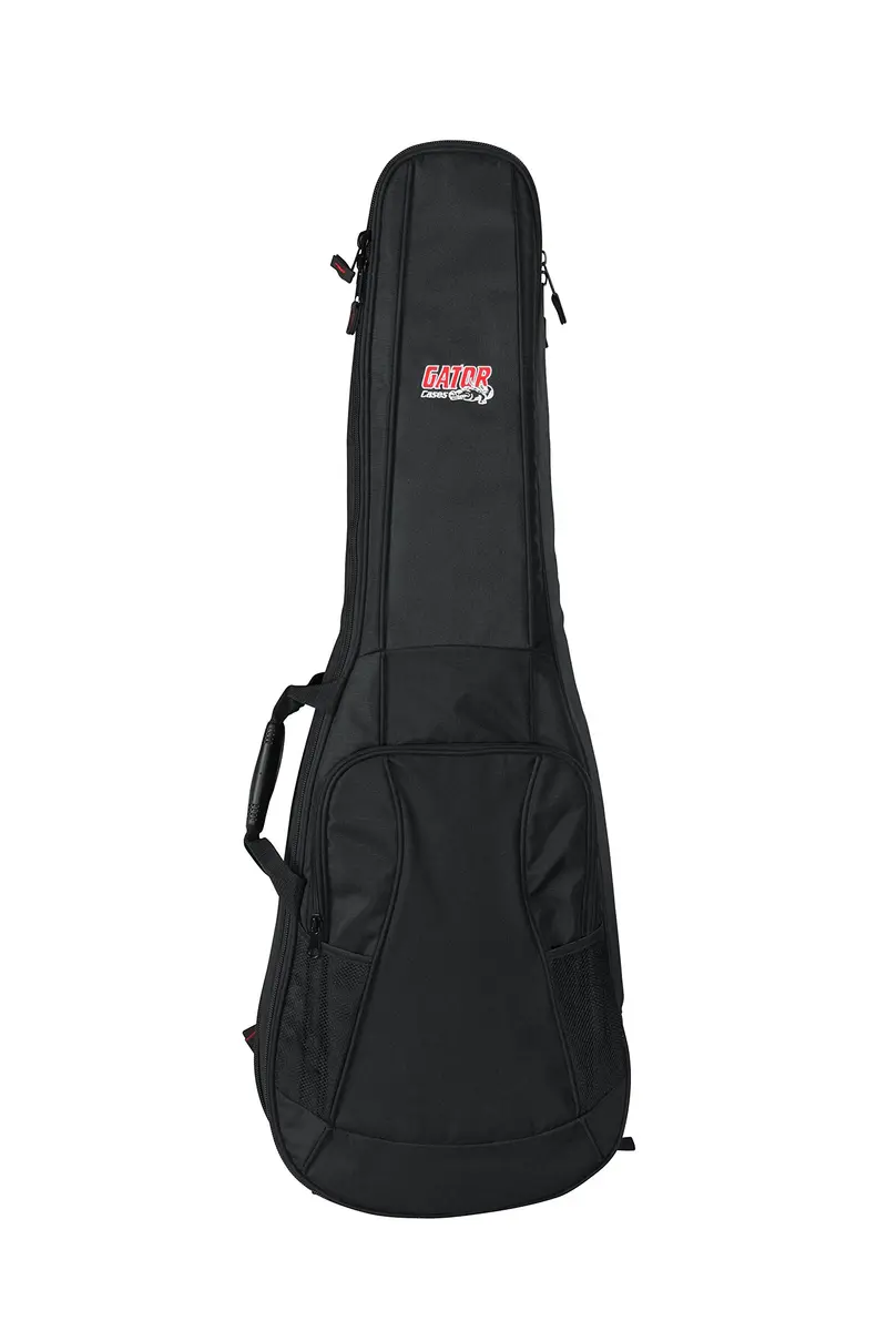 Gator 4G-MiZone Series Gig Bag for Two Electric Guitars | Padded, Dual Compartments, Adjustable Backpack Straps - view 2