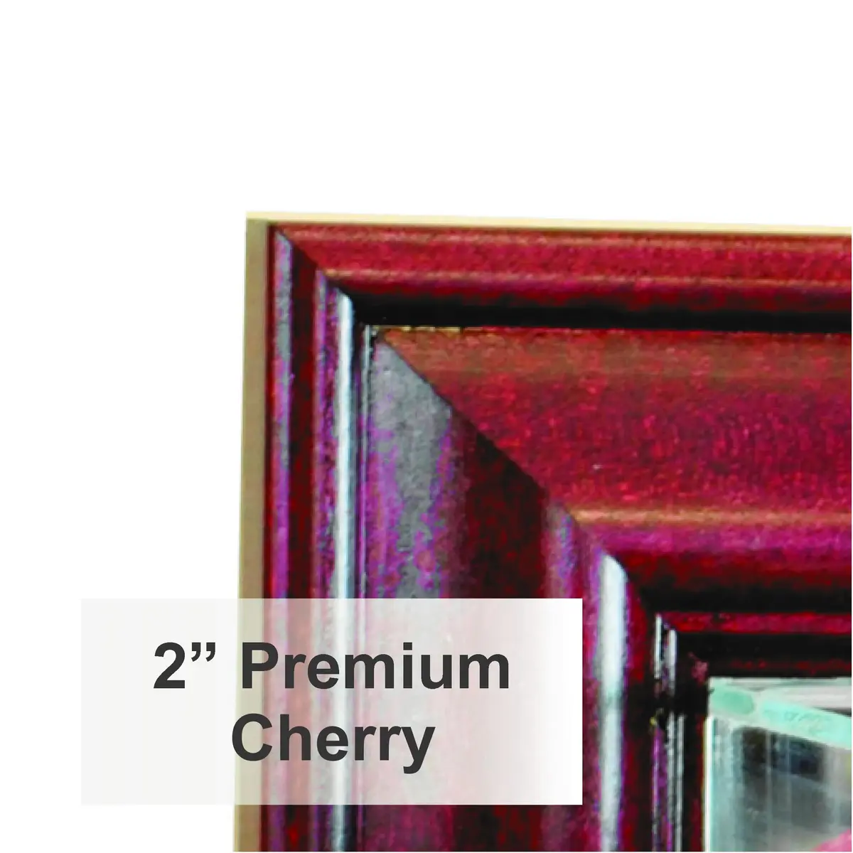 Perfect Cases NHL Wall Mounted Single Puck Glass Display Case with UV Protection, Cherry (10.16cm x 10.16cm x 12.7cm) - view 2