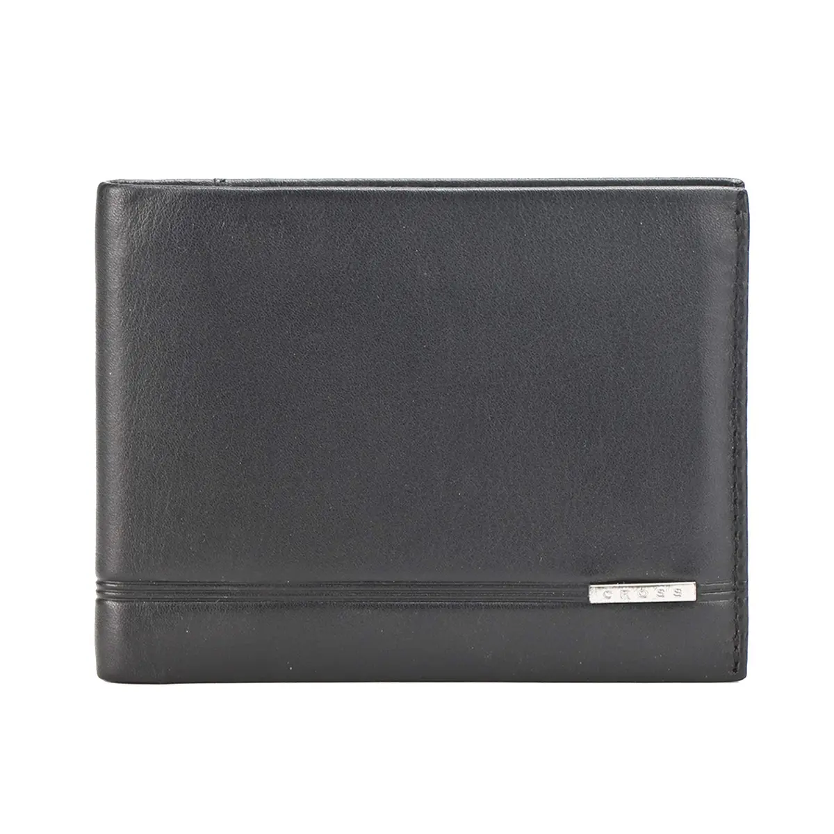 Cross Men's Leather Bifold Wallet with Removable Card Case, Black | Genuine Leather Bi-Fold Wallet for Men - main product image