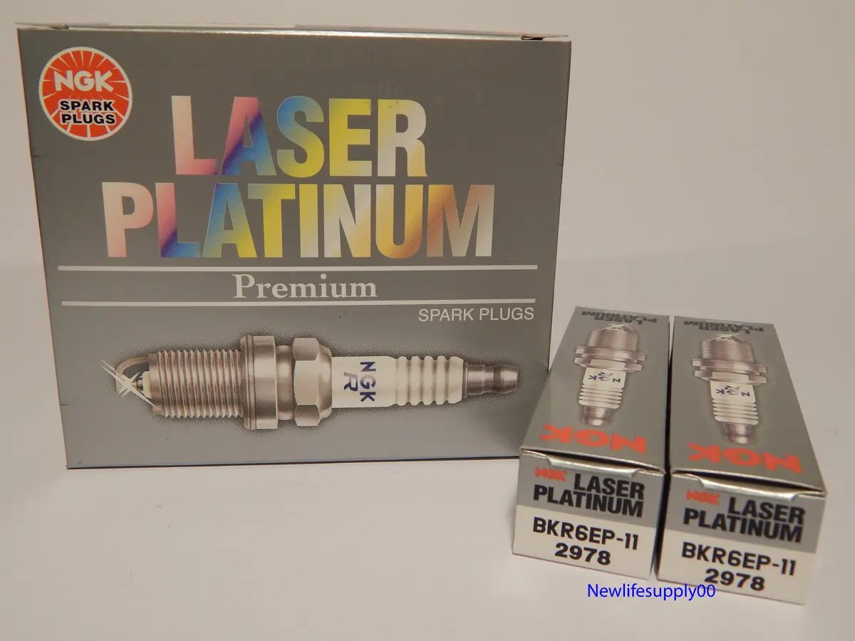 NGK 2978 Laser Platinum Spark Plugs 6 pc | Direct Replacement Auto Parts - main product image
