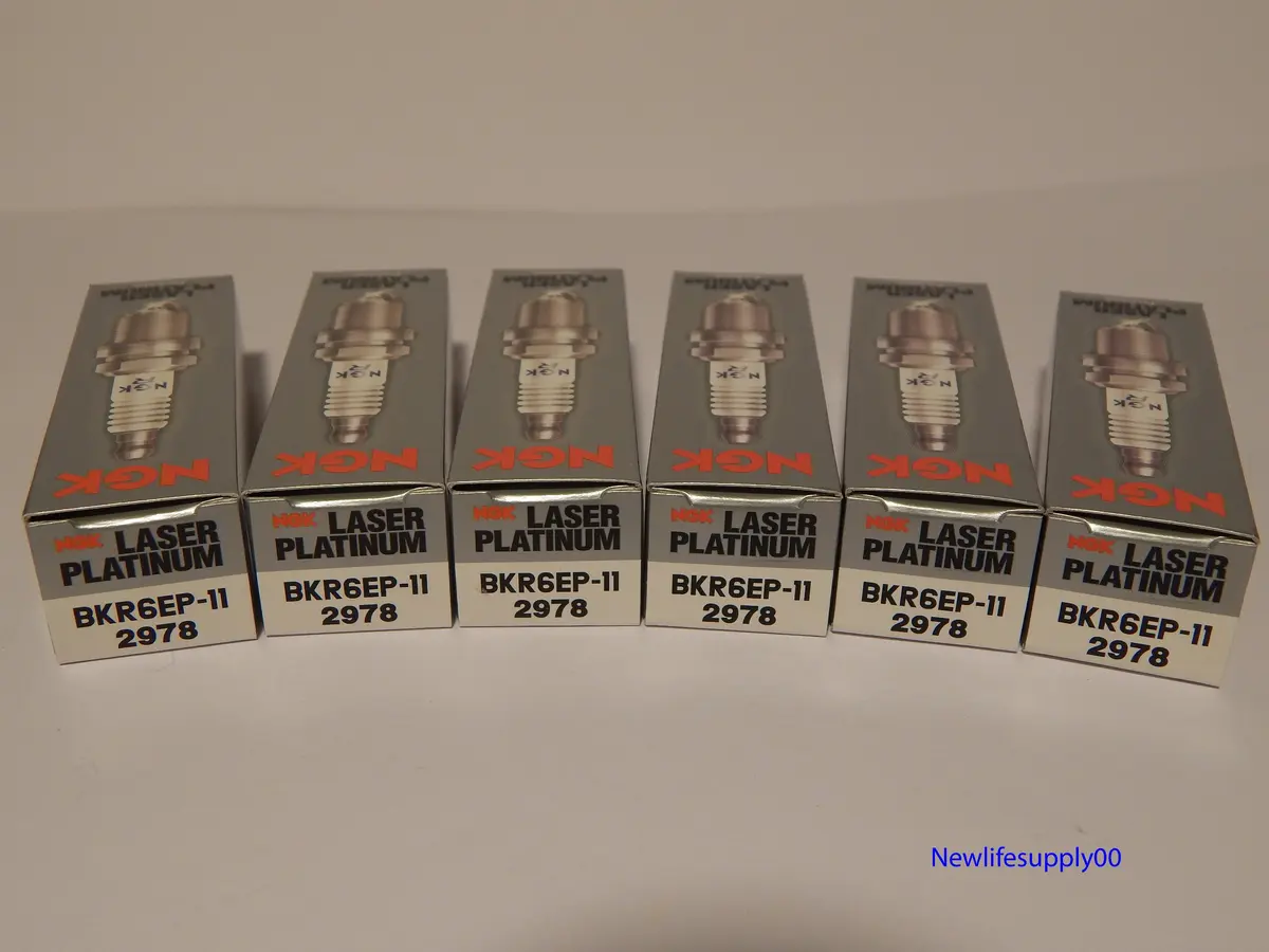 NGK 2978 Laser Platinum Spark Plugs 6 pc | Direct Replacement Auto Parts - view 2